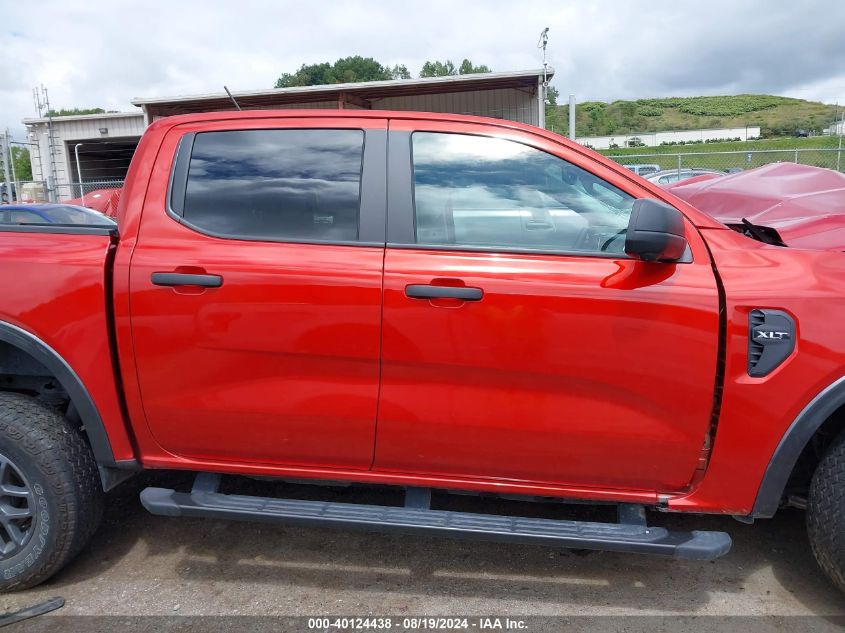 2024 Ford Ranger Xlt VIN: 1FTER4HH3RLE11143 Lot: 40124438