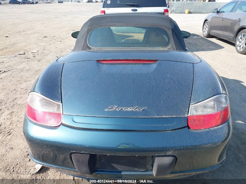 2004 Porsche Boxster VIN: WP0CA29804U620716 Lot: 40124441