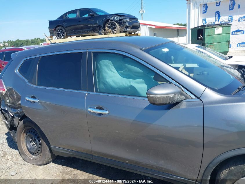 2015 Nissan Rogue S VIN: KNMAT2MT9FP569618 Lot: 40124444