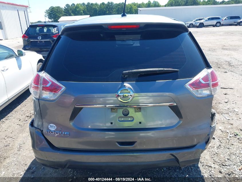 2015 Nissan Rogue S VIN: KNMAT2MT9FP569618 Lot: 40124444