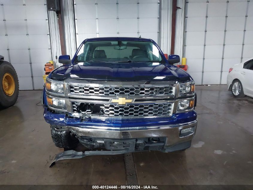 2014 Chevrolet Silverado 1500 1Lt VIN: 3GCUKREC3EG378139 Lot: 40124446