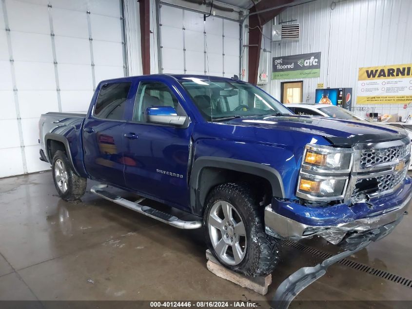 2014 Chevrolet Silverado 1500 1Lt VIN: 3GCUKREC3EG378139 Lot: 40124446