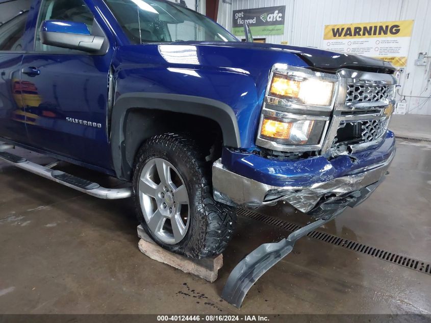 2014 Chevrolet Silverado 1500 1Lt VIN: 3GCUKREC3EG378139 Lot: 40124446