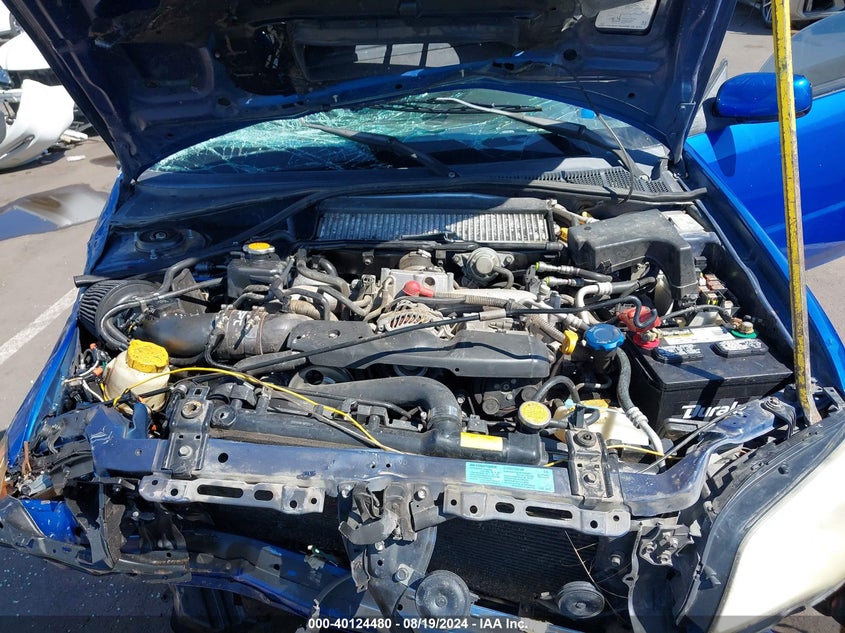 2007 Subaru Impreza Wrx VIN: JF1GG74617G814599 Lot: 40124480