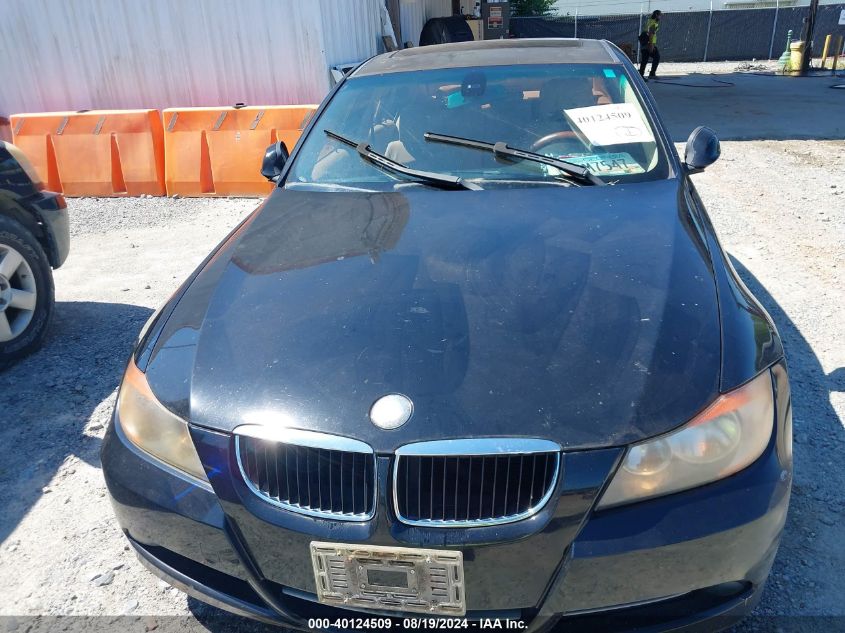 2008 BMW 328I VIN: WBAVA37588NL18109 Lot: 40124509