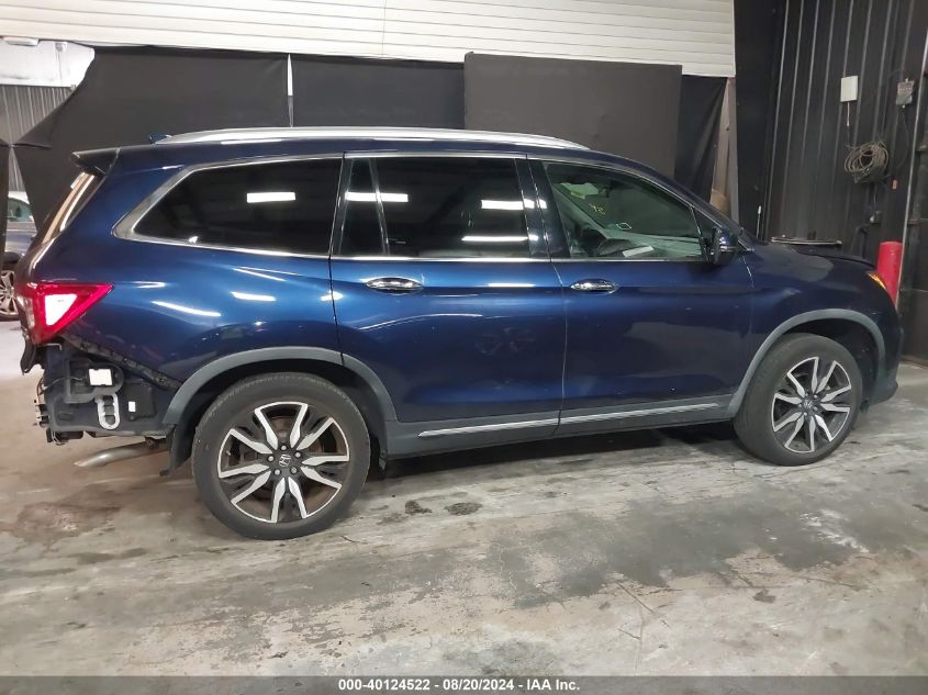 2019 Honda Pilot Touring VIN: 5FNYF6H99KB060077 Lot: 40124522