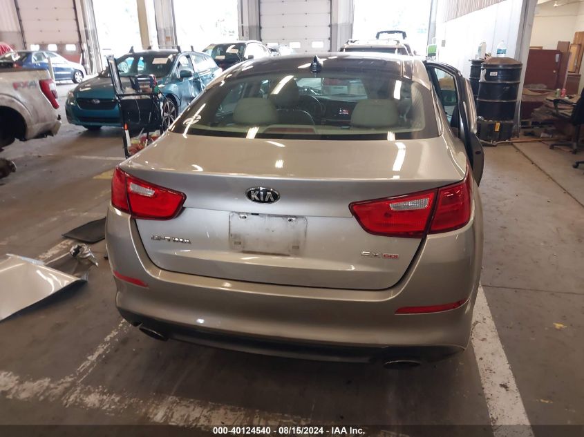 2015 Kia Optima Ex VIN: 5XXGN4A79FG423542 Lot: 40124540