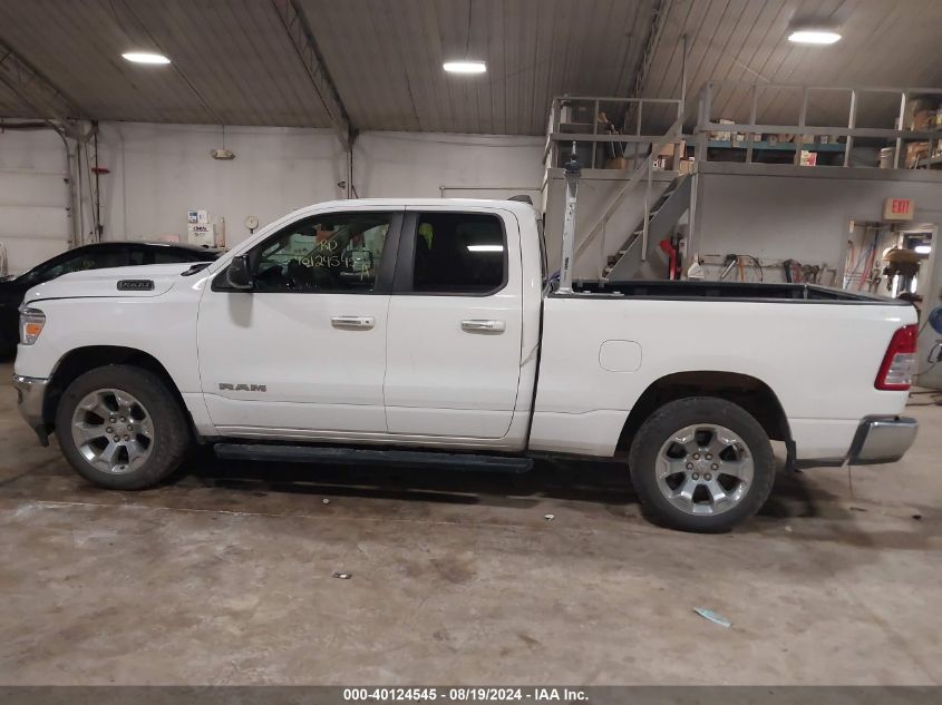 2020 Ram 1500 Big Horn Quad Cab 4X4 6'4 Box VIN: 1C6RRFBG3LN268548 Lot: 40124545