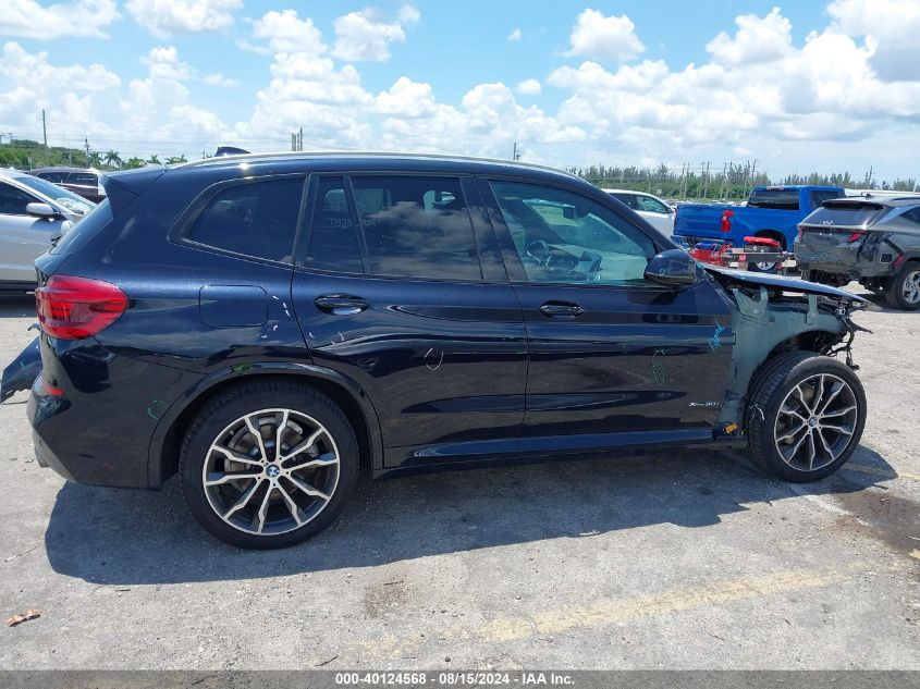 2018 BMW X3 XDRIVE30I - 5UXTR9C57JLC68852