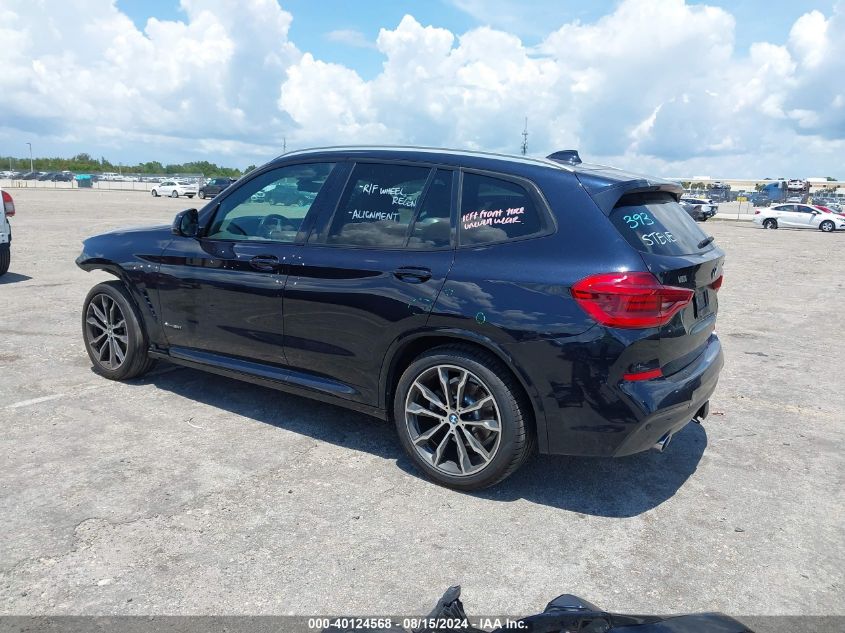 2018 BMW X3 XDRIVE30I - 5UXTR9C57JLC68852