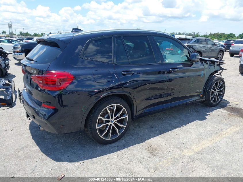 2018 BMW X3 XDRIVE30I - 5UXTR9C57JLC68852