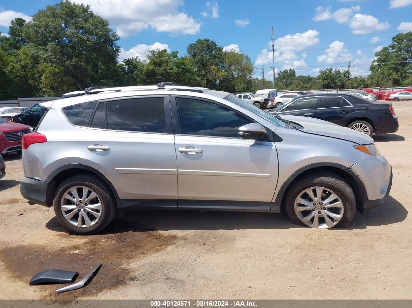 2014 Toyota Rav4 Limited VIN: 2T3DFREV8EW157920 Lot: 40124571