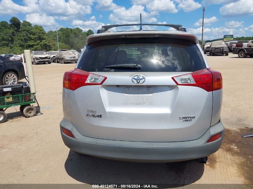 2014 Toyota Rav4 Limited VIN: 2T3DFREV8EW157920 Lot: 40124571