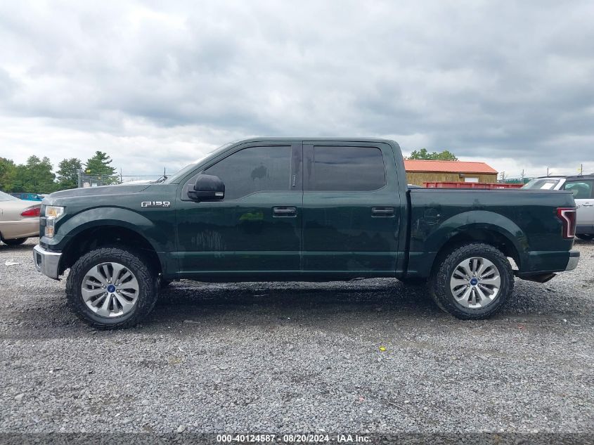 2016 Ford F-150 Xlt VIN: 1FTEW1EF2GFB36113 Lot: 40124587