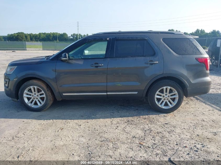 2016 Ford Explorer Xlt VIN: 1FM5K7DHXGGA55173 Lot: 40124589