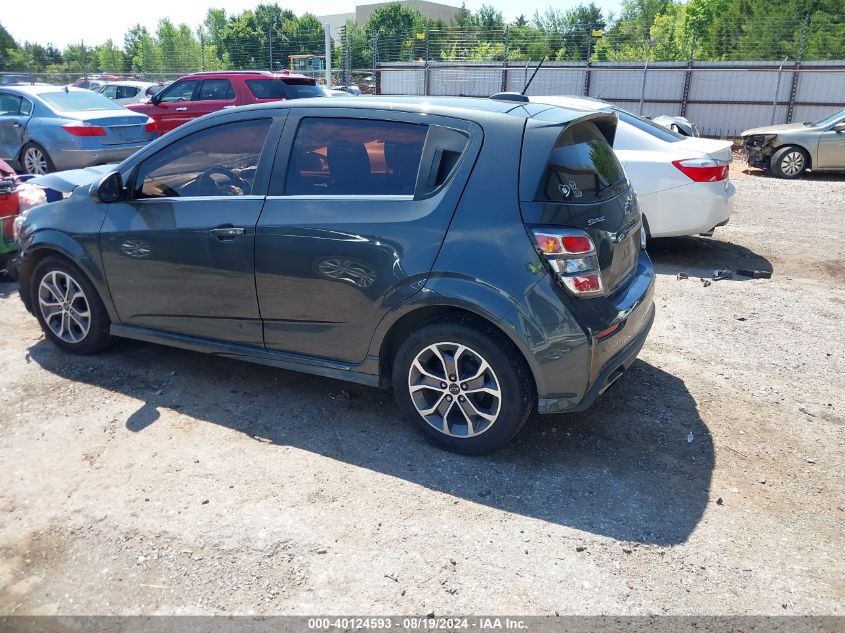 VIN 1G1JD6SB1K4130335 2019 CHEVROLET SONIC no.3