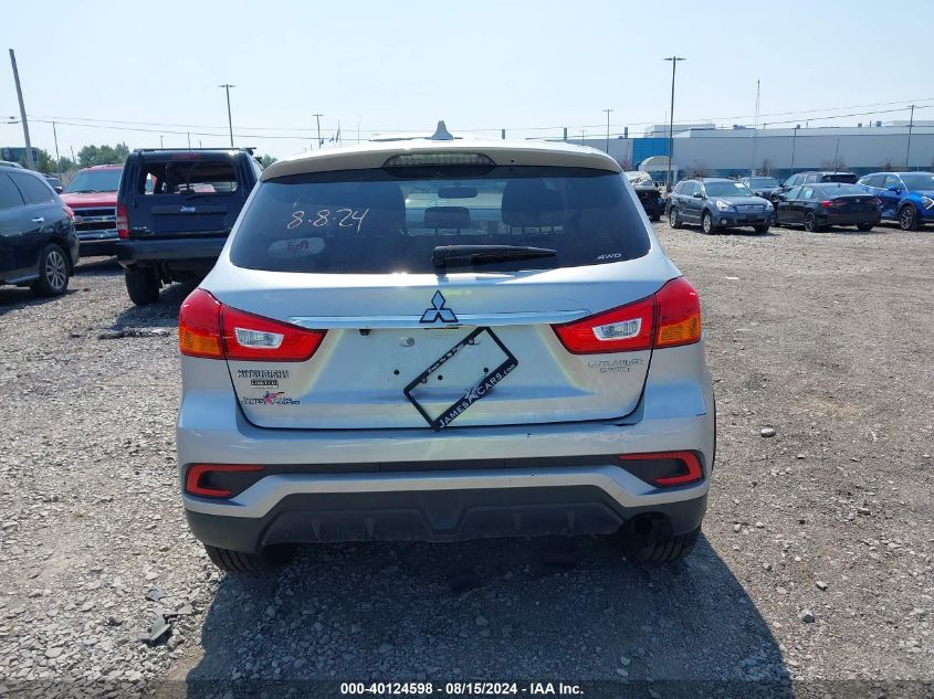 2019 Mitsubishi Outlander Sport 2.0 Le VIN: JA4AR3AU3KU028684 Lot: 40124598