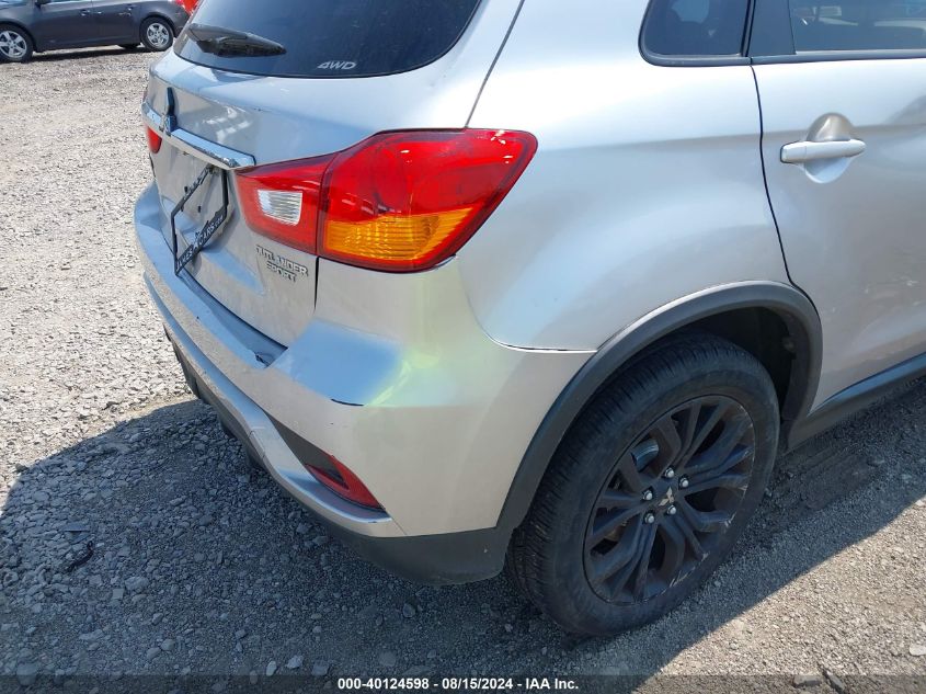 2019 Mitsubishi Outlander Sport 2.0 Le VIN: JA4AR3AU3KU028684 Lot: 40124598