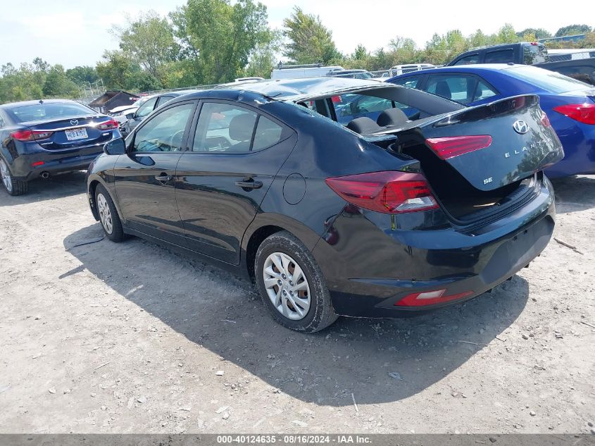 2019 HYUNDAI ELANTRA SE - 5NPD74LF1KH445972