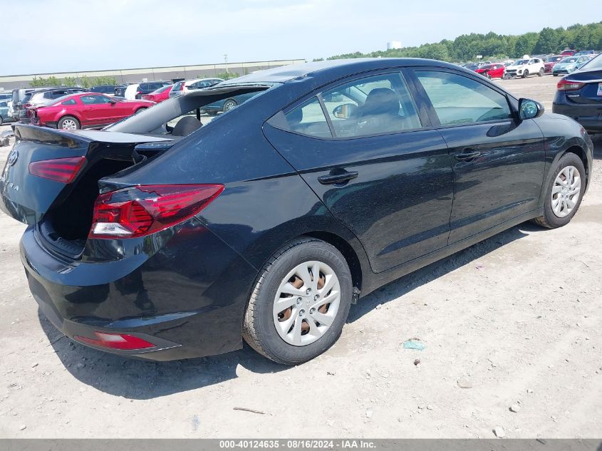 2019 HYUNDAI ELANTRA SE - 5NPD74LF1KH445972