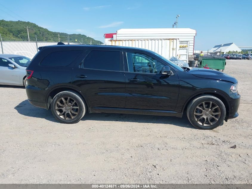 2018 Dodge Durango R/T Awd VIN: 1C4SDJCT1JC232342 Lot: 40124671