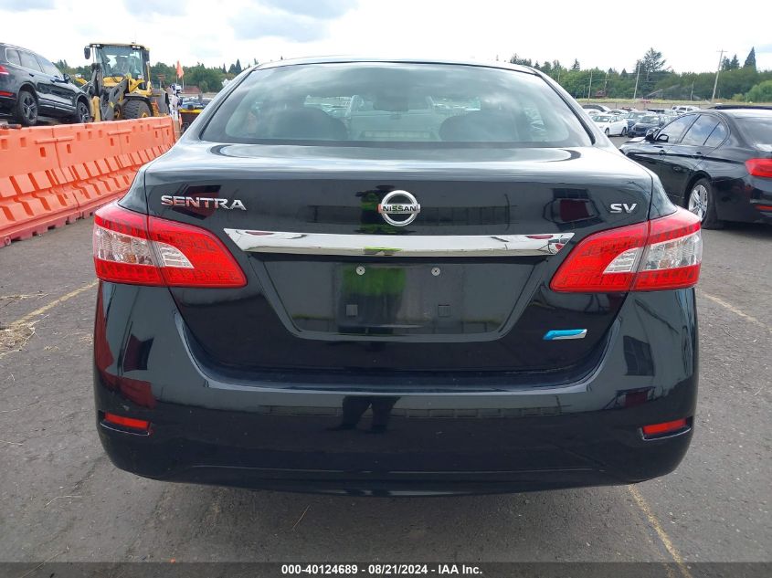 2014 Nissan Sentra Fe+ S/Fe+ Sv/S/Sl/Sr/Sv VIN: 3N1AB7AP0EY261504 Lot: 40124689