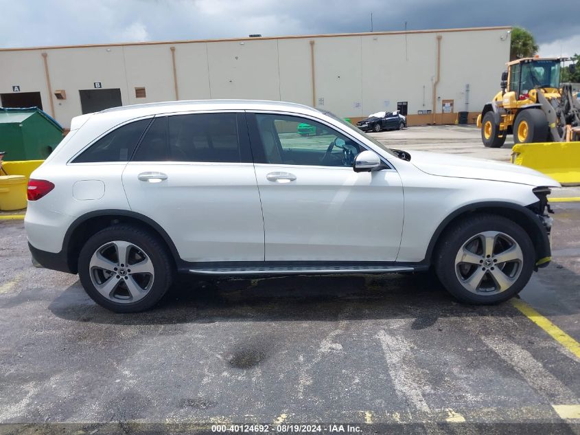 2019 Mercedes-Benz Glc 300 VIN: WDC0G4JB3KV171800 Lot: 40124692