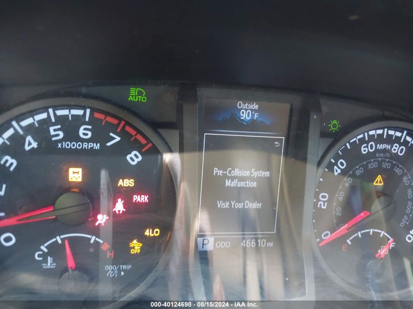 2020 Toyota Tacoma Sr V6 VIN: 3TMCZ5AN5LM301178 Lot: 40124698