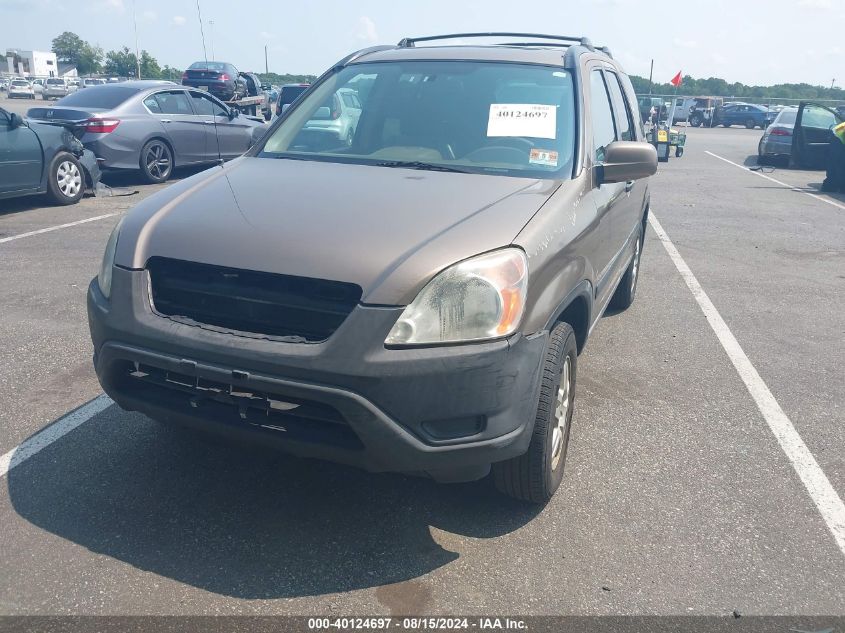 2002 Honda Cr-V Ex VIN: JHLRD78832C086598 Lot: 40124697