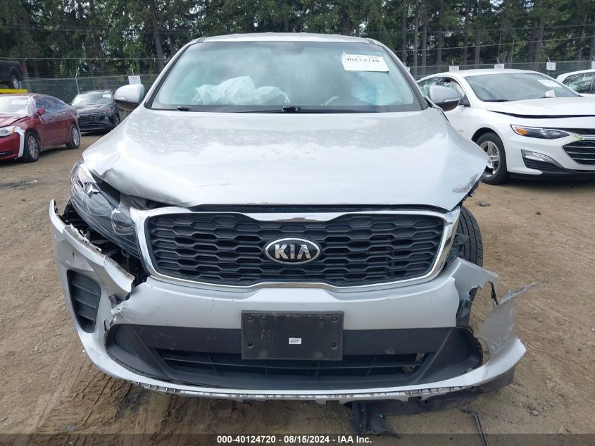 2019 Kia Sorento 2.4L L VIN: 5XYPG4A34KG516823 Lot: 40124720