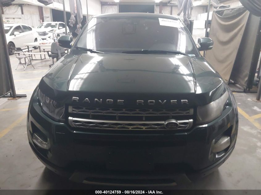 2012 Land Rover Range Rover Evoque Pure Plus VIN: SALVV2BG3CH689429 Lot: 40124759