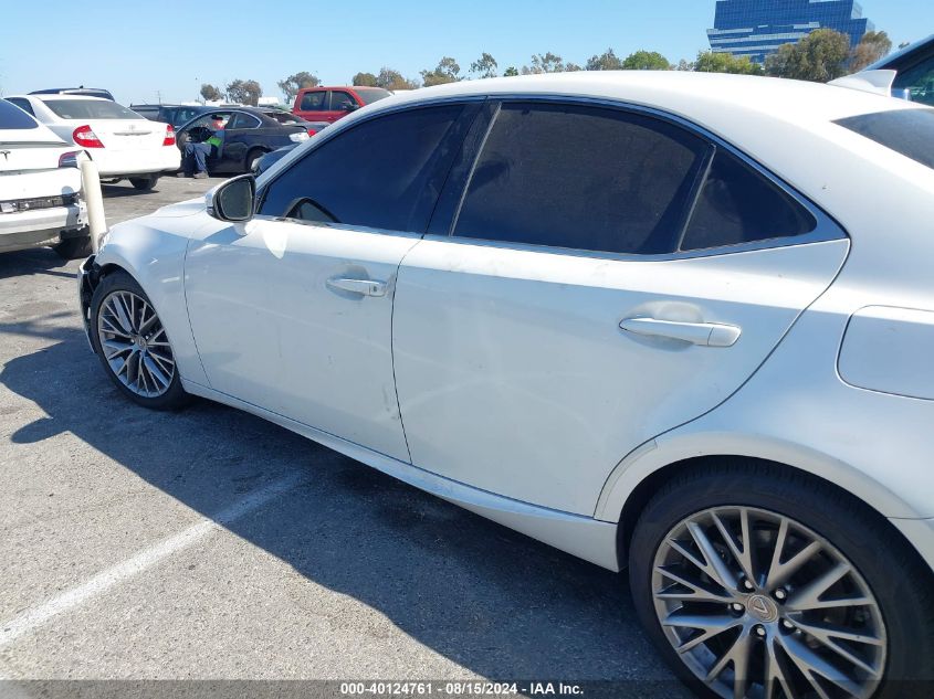 2014 Lexus Is 250 VIN: JTHBF1D2XE5042953 Lot: 40124761