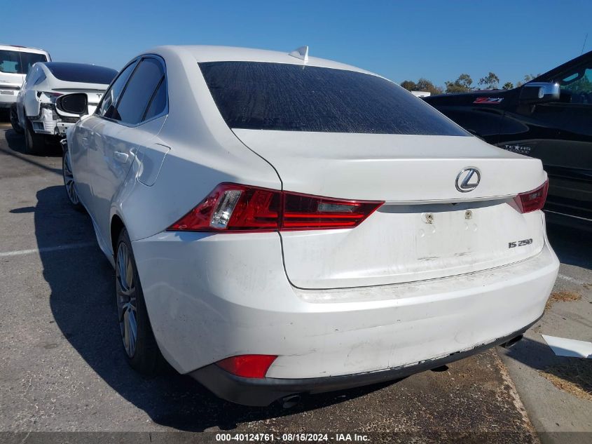 2014 Lexus Is 250 VIN: JTHBF1D2XE5042953 Lot: 40124761