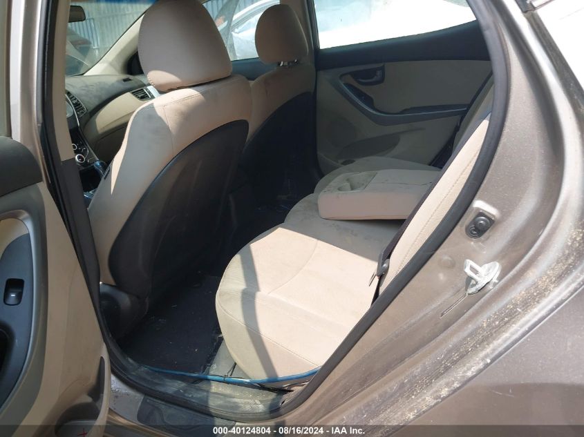 2014 Hyundai Elantra Se VIN: 5NPDH4AE0EH538333 Lot: 40124804