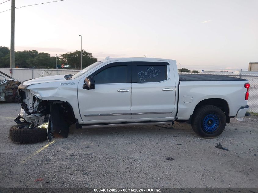 2023 Chevrolet Silverado 1500 4Wd Short Bed High Country VIN: 1GCUDJE8XPZ318417 Lot: 40124825