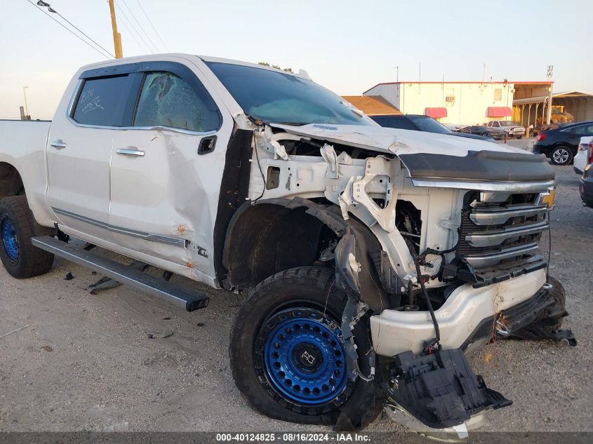 2023 Chevrolet Silverado 1500 4Wd Short Bed High Country VIN: 1GCUDJE8XPZ318417 Lot: 40124825