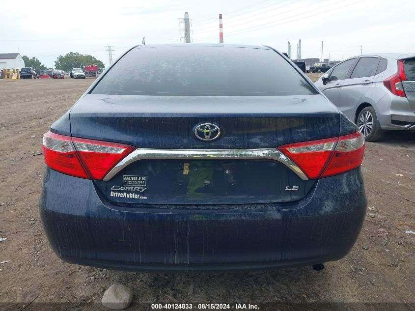 2016 Toyota Camry Le VIN: 4T1BF1FK0GU515360 Lot: 40124833