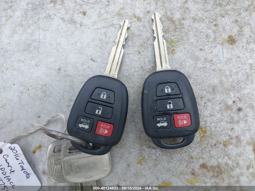 2016 TOYOTA CAMRY LE - 4T1BF1FK0GU515360