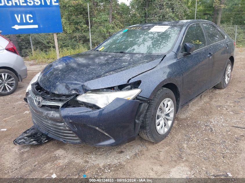 2016 TOYOTA CAMRY LE - 4T1BF1FK0GU515360