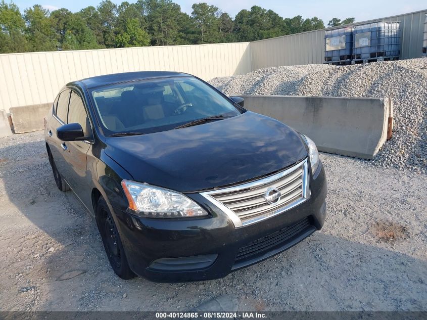 2015 Nissan Sentra S VIN: 3N1AB7AP2FY231020 Lot: 40124865