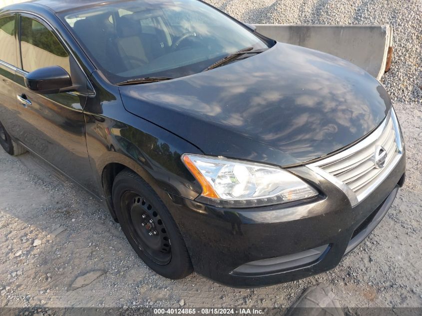 2015 Nissan Sentra S VIN: 3N1AB7AP2FY231020 Lot: 40124865