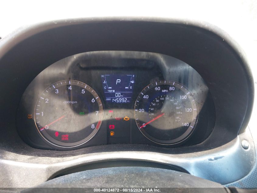 2013 Hyundai Accent Se VIN: KMHCU5AE8DU138579 Lot: 40124872