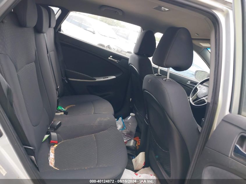 2013 Hyundai Accent Se VIN: KMHCU5AE8DU138579 Lot: 40124872