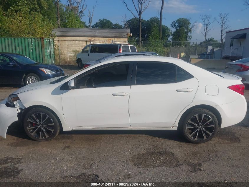 2017 Toyota Corolla Se VIN: 2T1BURHEXHC890543 Lot: 40124917