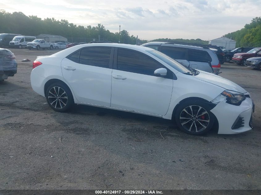 2017 Toyota Corolla Se VIN: 2T1BURHEXHC890543 Lot: 40124917