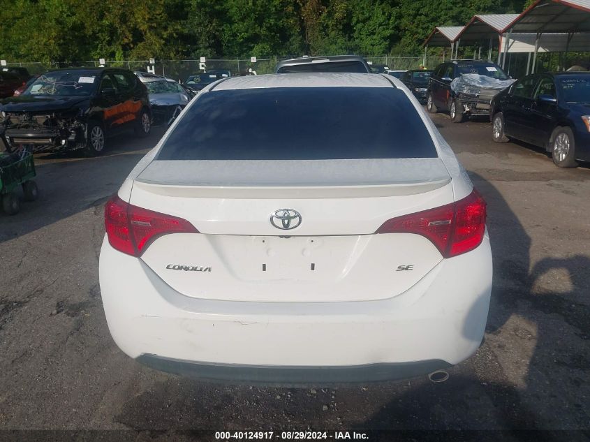 2017 Toyota Corolla Se VIN: 2T1BURHEXHC890543 Lot: 40124917