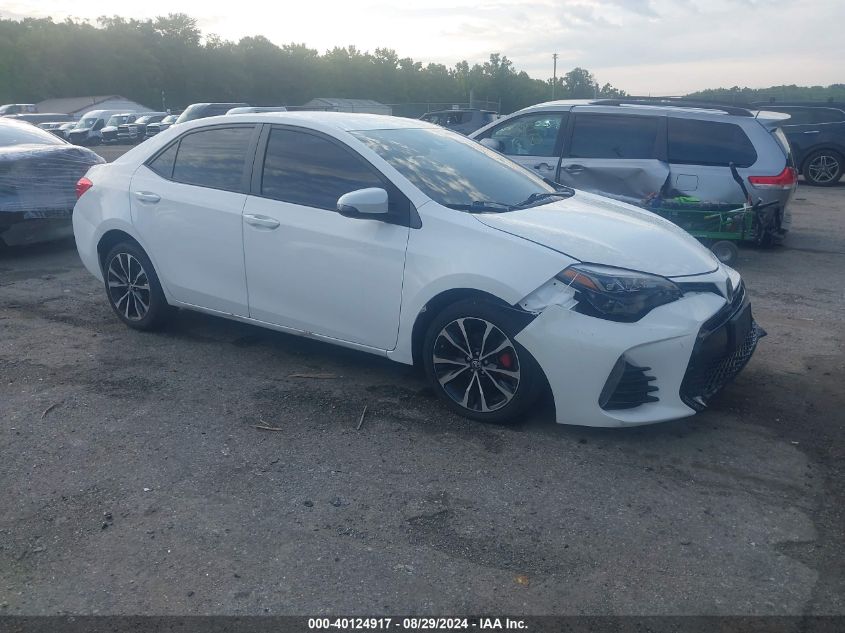 2017 TOYOTA COROLLA SE - 2T1BURHEXHC890543