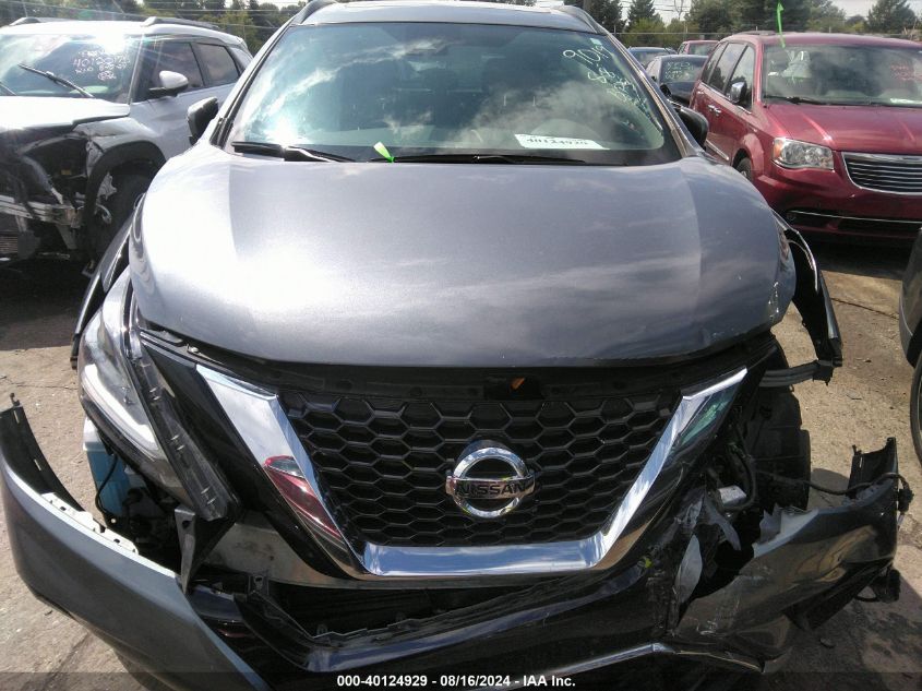 2020 Nissan Murano Sv Intelligent Awd VIN: 5N1AZ2BS9LN169019 Lot: 40124929