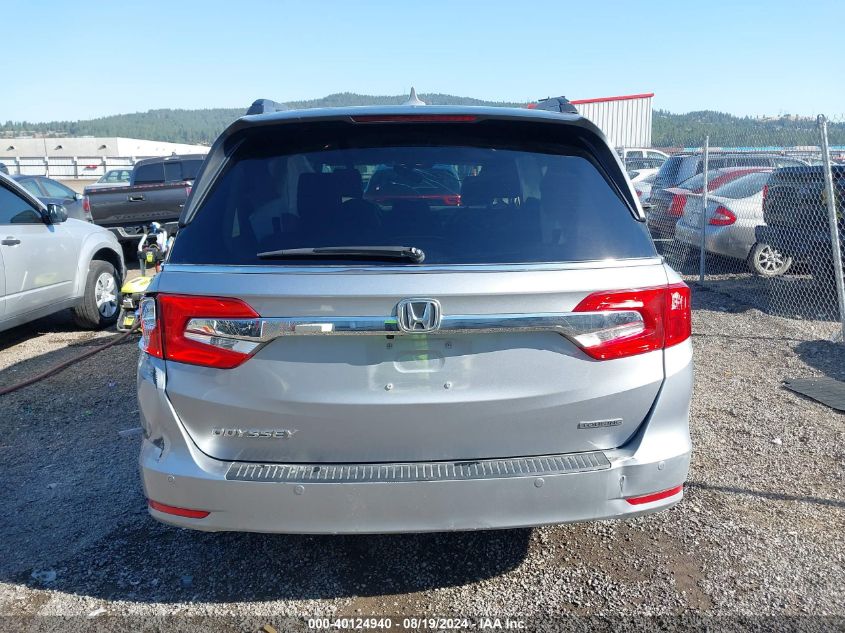 2019 Honda Odyssey Touring VIN: 5FNRL6H85KB054507 Lot: 40124940