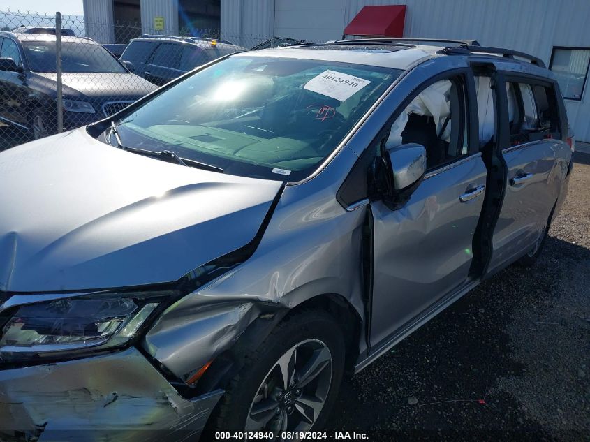 2019 Honda Odyssey Touring VIN: 5FNRL6H85KB054507 Lot: 40124940